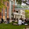 Students Gather to Study and Socialize near Fox