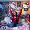 Student in room