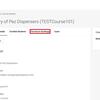 Step 3: Select the “Test Room Bookings” tab.