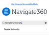 Screenshot of Navigate360